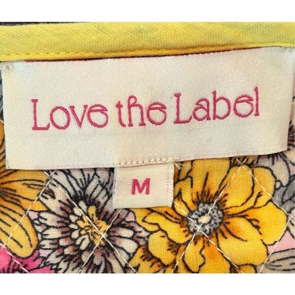 Love the Label Oliver Cotton Reversible Jacket Size Medium - Picture 5 of 6